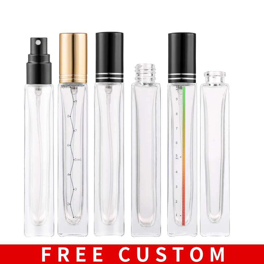 Free Custom Logo 10ml Transparent Glass Perfume Empty Bottle with Multiple Scales For Traveler
Free Custom Logo 10ml Transparent Glass Perfume Empty Bottle with Multiple Scales For Traveler