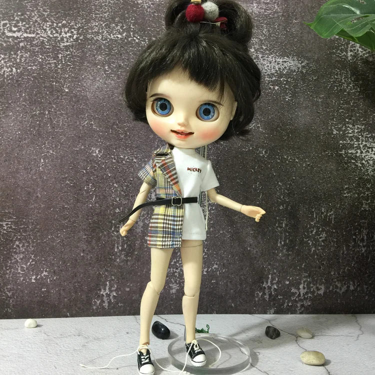 30cm Doll Dress Fashion Clothes suit for licca For Barbie Doll for blythe Accessories Baby Toys Best Girl' Gift 8 wave
30cm Doll Dress Fashion Clothes suit for licca For Barbie Doll for blythe Accessories Baby Toys Best Girl' Gift 8 wave