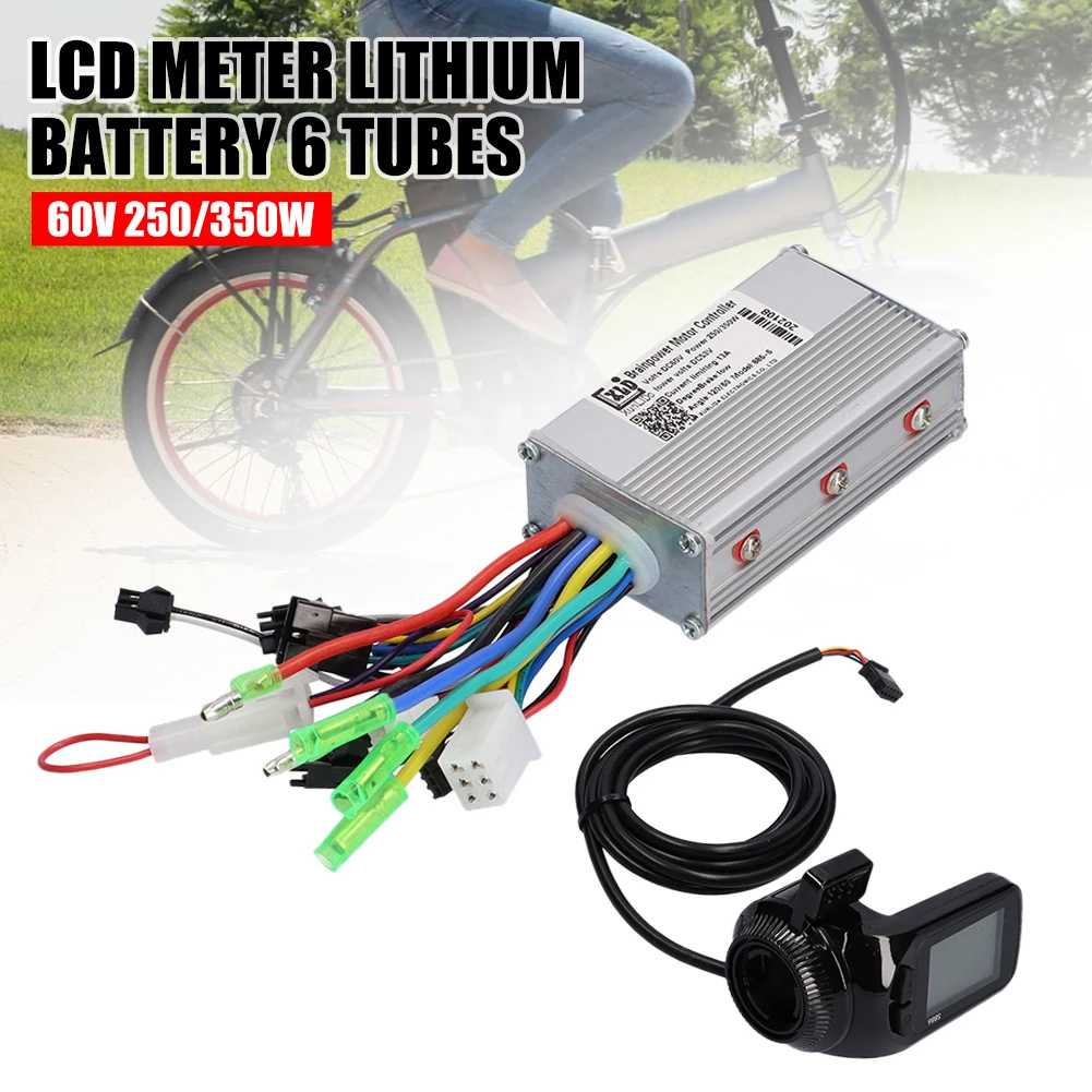 Electric Bike 60V 250W/350W Brushless Controller Kit With LCD Meter For E-Bike Electric Scooter Accessories
Electric Bike 60V 250W/350W Brushless Controller Kit With LCD Meter For E-Bike Electric Scooter Accessories