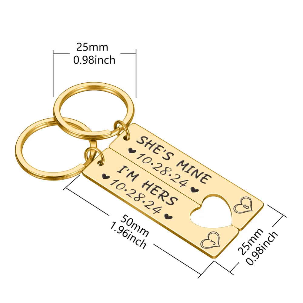 Personalized Couple Keychains for Boyfriend Girlfriend Initials Letter and Date Keyring Wedding Anniversary Gifts for Him Her
Personalized Couple Keychains for Boyfriend Girlfriend Initials Letter and Date Keyring Wedding Anniversary Gifts for Him Her