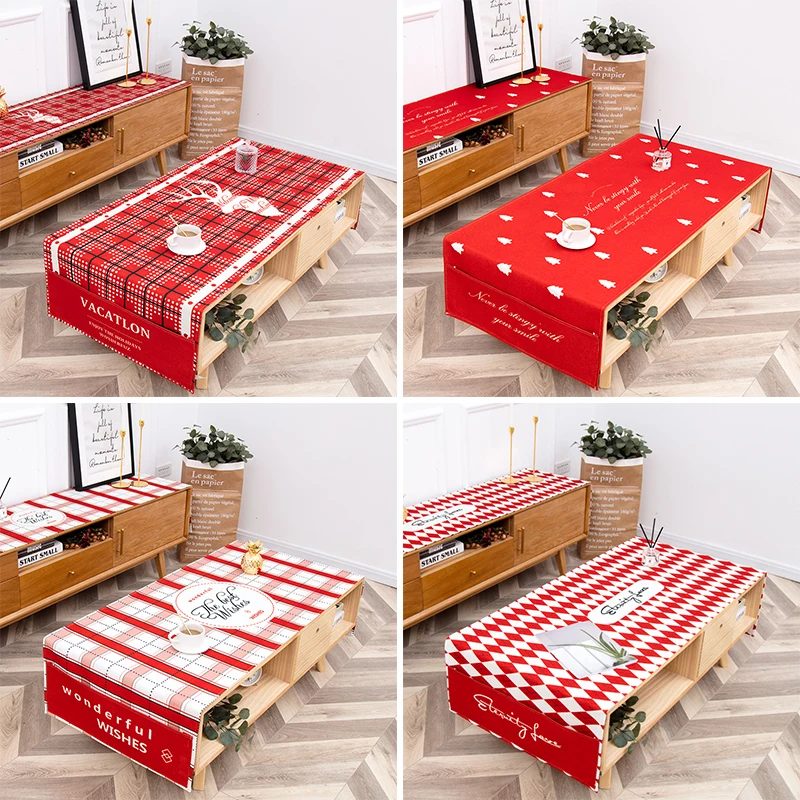 Nordic style Geometric Red check tablecloth Cover cloth Cotton and hemp fabric art Tischtuch Nappe Mantel Toalha
Nordic style Geometric Red check tablecloth Cover cloth Cotton and hemp fabric art Tischtuch Nappe Mantel Toalha