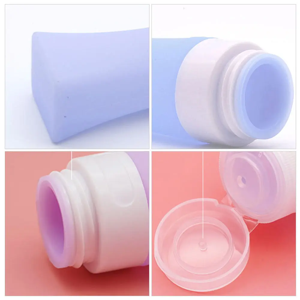 5Pcs 60ML Travel Bottles Silicone Containers Refillable Portable Bottle with Bag
5Pcs 60ML Travel Bottles Silicone Containers Refillable Portable Bottle with Bag