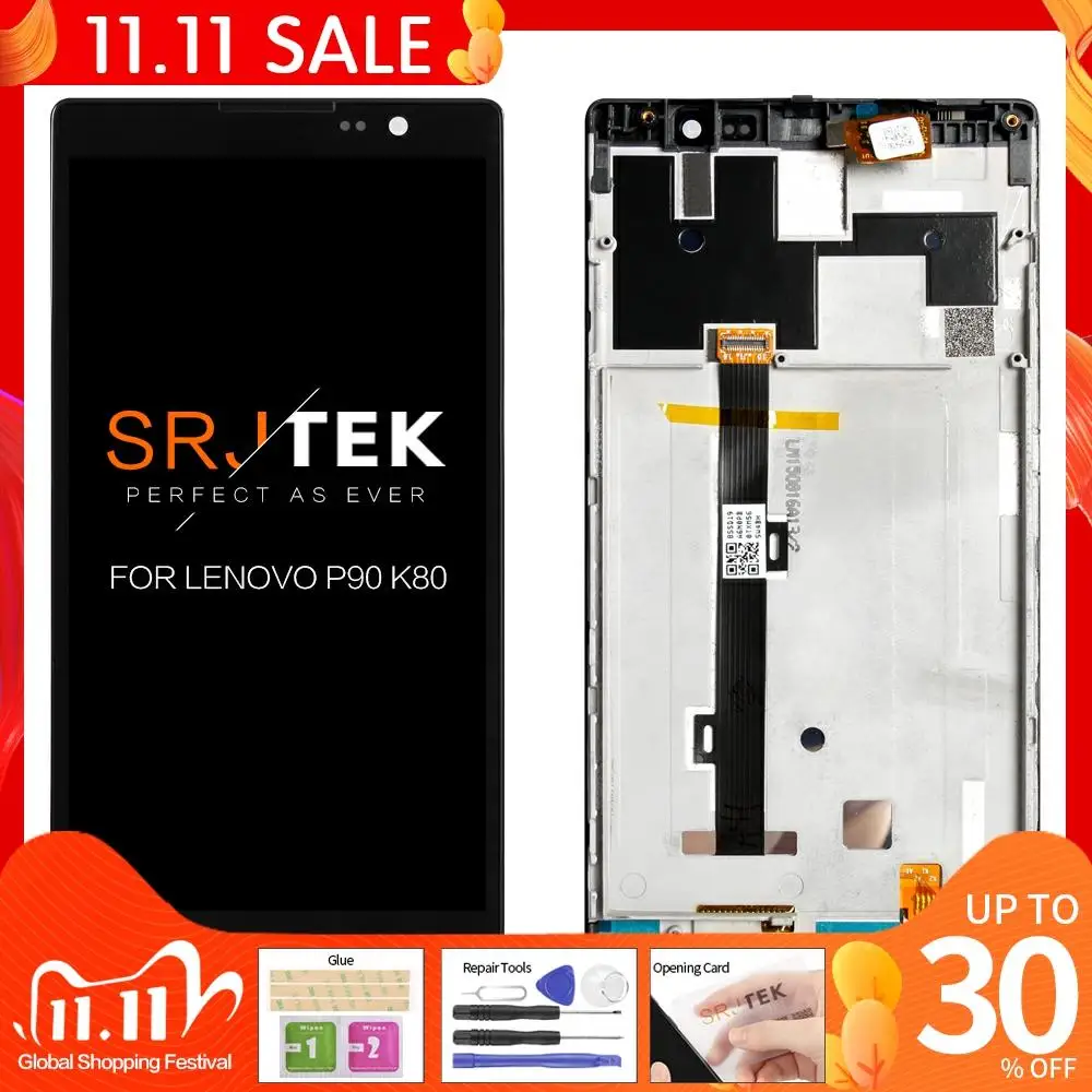 Tested 5.5'' LCD For Lenovo P90 Display K80 LCD Touch Screen Digitizer Assembly Replacement Parts For Lenovo P90 1920x1080
Tested 5.5'' LCD For Lenovo P90 Display K80 LCD Touch Screen Digitizer Assembly Replacement Parts For Lenovo P90 1920x1080