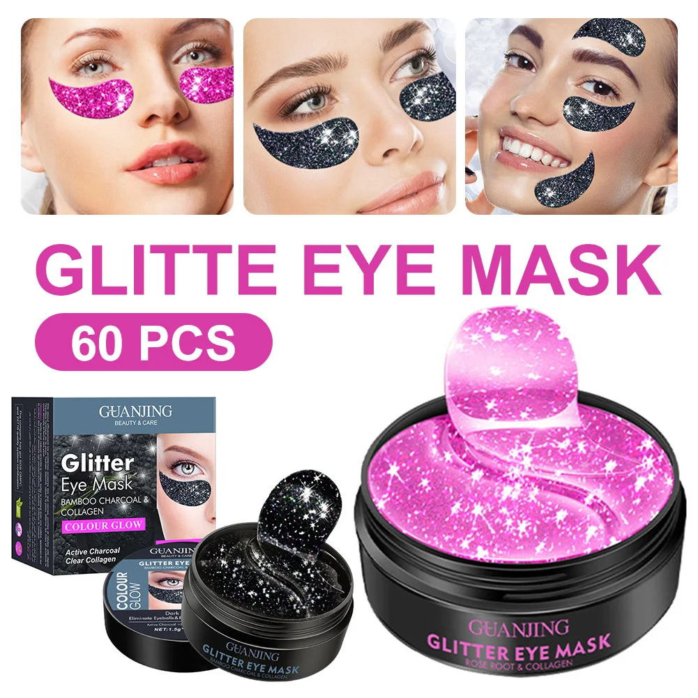 Collagen Eye Mask 60pcs Rose/Bamboo Charcoal Fade Fine Lines Dark Circles Deep Moisturizing Eye Mask Anti-Aging Eye Care Mask
Collagen Eye Mask 60pcs Rose/Bamboo Charcoal Fade Fine Lines Dark Circles Deep Moisturizing Eye Mask Anti-Aging Eye Care Mask