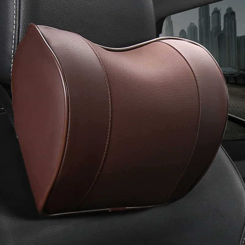 Car Neck Pillow Artificial Leather Memory Cotton Auto Head Neck Rest Pillow Seat Car Headrest Cushion Support Car Accessories
Car Neck Pillow Artificial Leather Memory Cotton Auto Head Neck Rest Pillow Seat Car Headrest Cushion Support Car Accessories