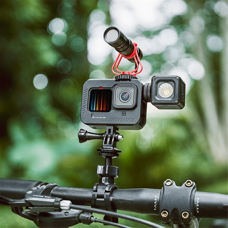 Portable Housing Case Aluminum alloy Frame Anti-fall Protective Shell Cover for Gopro- Hero9 Action Camera Accessories
Portable Housing Case Aluminum alloy Frame Anti-fall Protective Shell Cover for Gopro- Hero9 Action Camera Accessories