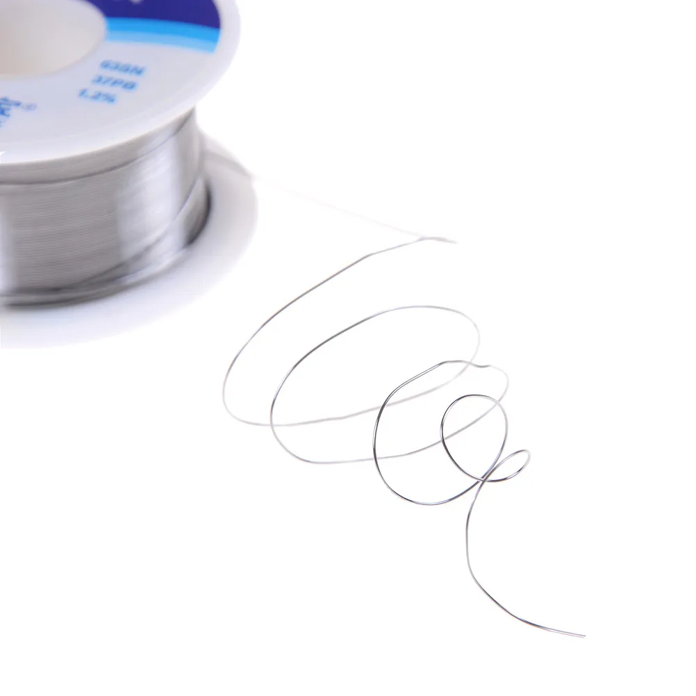 High Quality 0.3mm 1 Roll Solid Solder Flux Core 63% Tin 37% Lead Long Wire Reel Welding Iron Reel
High Quality 0.3mm 1 Roll Solid Solder Flux Core 63% Tin 37% Lead Long Wire Reel Welding Iron Reel