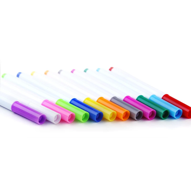 12 шт./компл. разноцветный водорастворимый жидкий мел детская ручка для