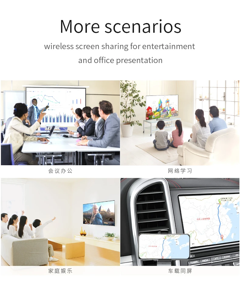 Mirascreen Wireless TV stick Miracast Airplay Receiver 2.4G Wifi Dongle Mirror Screen cast pusher Anycast MirrorScreen
Mirascreen Wireless TV stick Miracast Airplay Receiver 2.4G Wifi Dongle Mirror Screen cast pusher Anycast MirrorScreen