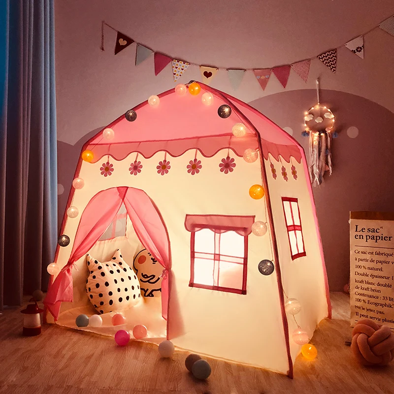Folding Children Tent Portable Kids Tents Teepee Large Playhouse Children Bed Tent H88F
Folding Children Tent Portable Kids Tents Teepee Large Playhouse Children Bed Tent H88F