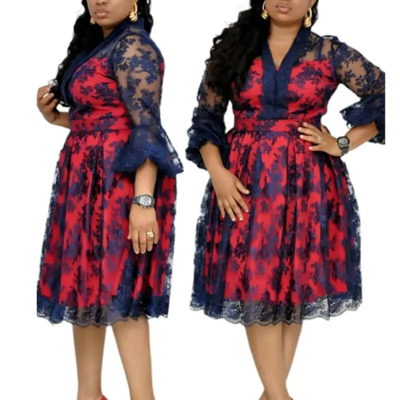 VICABO Dress Summer Women Clothing Elegant Ladies 3/4 Sleeve Midi Dress 2XL-6XL Party Vestidos Loose Swing Dresses Plus Size
VICABO Dress Summer Women Clothing Elegant Ladies 3/4 Sleeve Midi Dress 2XL-6XL Party Vestidos Loose Swing Dresses Plus Size