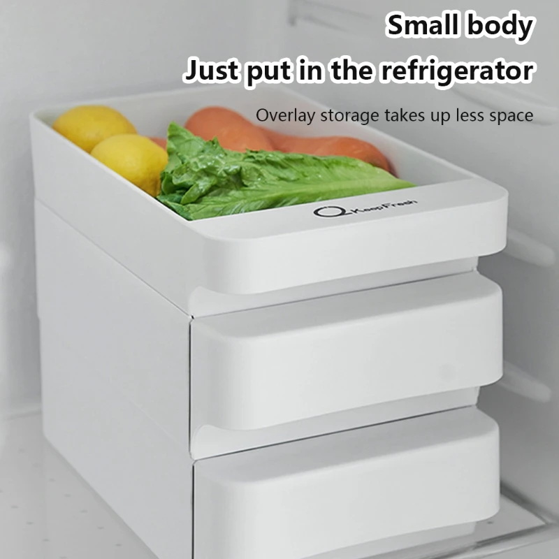 1/2/3 Layer Food Organizer Egg Holder Refrigerator Fresh Storage Box Drawer Type
1/2/3 Layer Food Organizer Egg Holder Refrigerator Fresh Storage Box Drawer Type