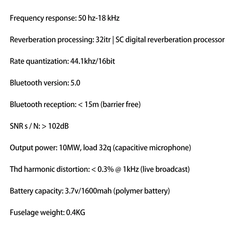 Sound Card Audio Setting Interface External USB Live Microphone Sound Card Bluetooth (for PC Mobile Phone Singing Game)
Sound Card Audio Setting Interface External USB Live Microphone Sound Card Bluetooth (for PC Mobile Phone Singing Game)