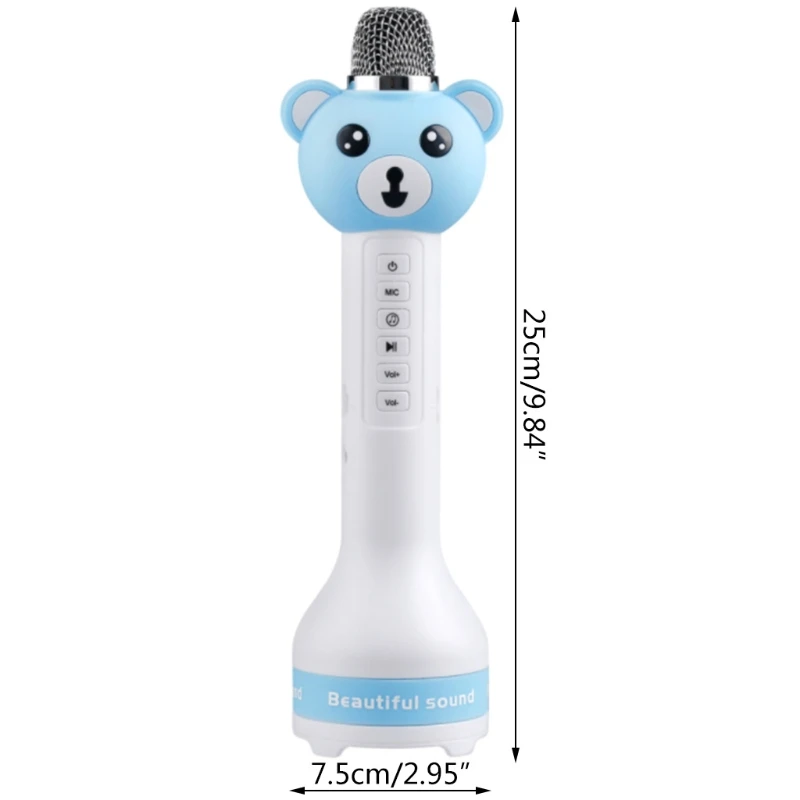 10 в портативный микрофон Bluetooth беспроводные Симпатичные хлопковые игрушки для детей
10 в портативный микрофон Bluetooth беспроводные Симпатичные хлопковые игрушки для детей
