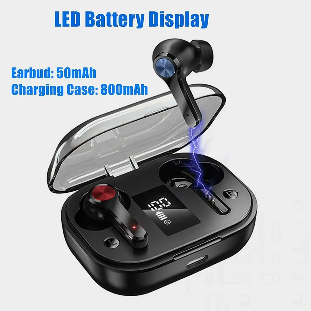 TWS Bluetooth Earphones HIFI Bass True Wireless Earbuds Waterproof In Ear Sport Headphones Stereo Headset PK tws i12 Air Pro 3 4
TWS Bluetooth Earphones HIFI Bass True Wireless Earbuds Waterproof In Ear Sport Headphones Stereo Headset PK tws i12 Air Pro 3 4