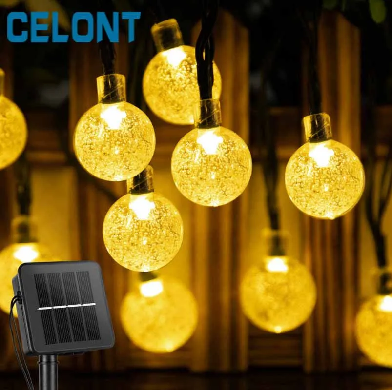 Crystal Balls Solar Lamp Waterproof LED Fairy Lights 8 Modes Outdoor Solar Power Light for Garden Yard Home Party Wedding Decor
Crystal Balls Solar Lamp Waterproof LED Fairy Lights 8 Modes Outdoor Solar Power Light for Garden Yard Home Party Wedding Decor