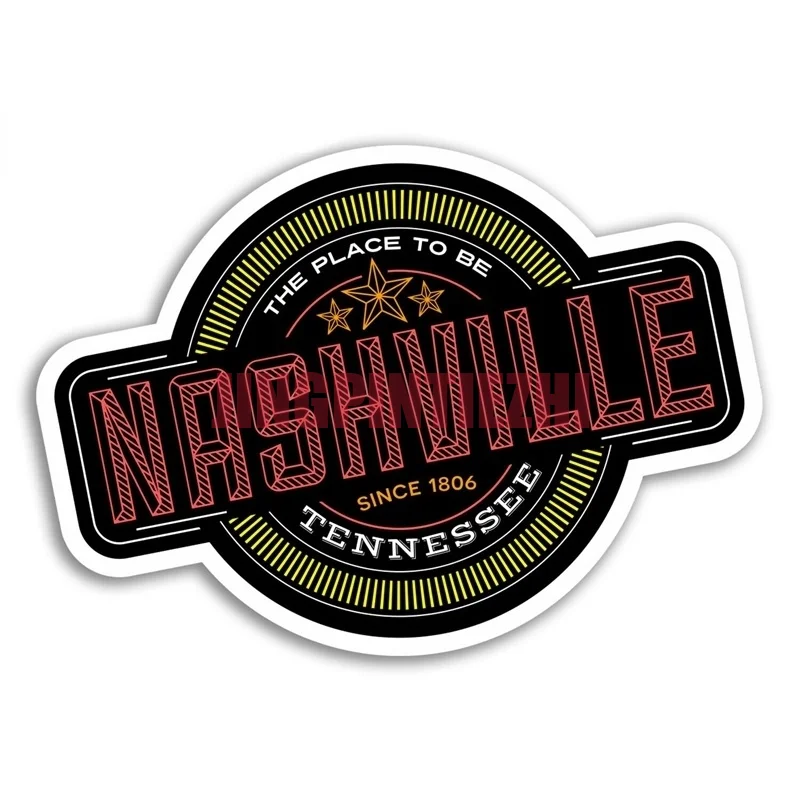 Car Stickers Vinyl Motorcycle Decal Car Window Body Decorative Decoration Laptop Nashville Vinyl Stickers Tennessee USA
Car Stickers Vinyl Motorcycle Decal Car Window Body Decorative Decoration Laptop Nashville Vinyl Stickers Tennessee USA