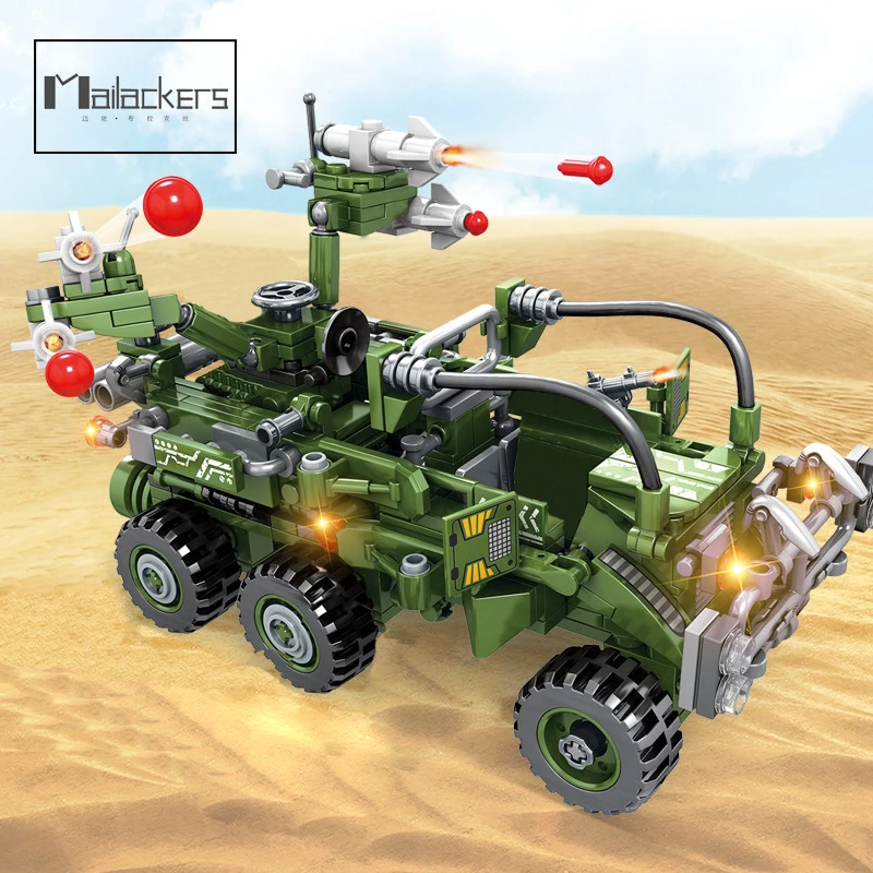 Mailackers Military 4 Types Integrated Ultimate Weapon Vehicles Car Model Building Blocks Toys for Boy Children Kids
Mailackers Military 4 Types Integrated Ultimate Weapon Vehicles Car Model Building Blocks Toys for Boy Children Kids
