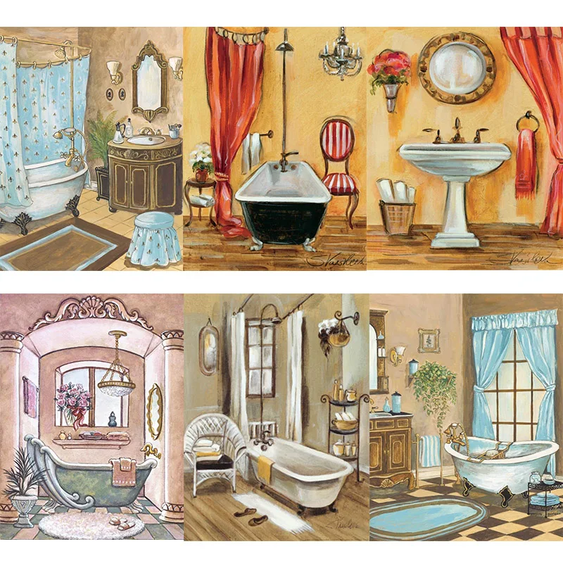 Diamond Painting 5D Diamonds DIY Bathroom Cross Stitch Full Square Drill Embroidery Colorful Handmade Home Room Wall Decor
Diamond Painting 5D Diamonds DIY Bathroom Cross Stitch Full Square Drill Embroidery Colorful Handmade Home Room Wall Decor