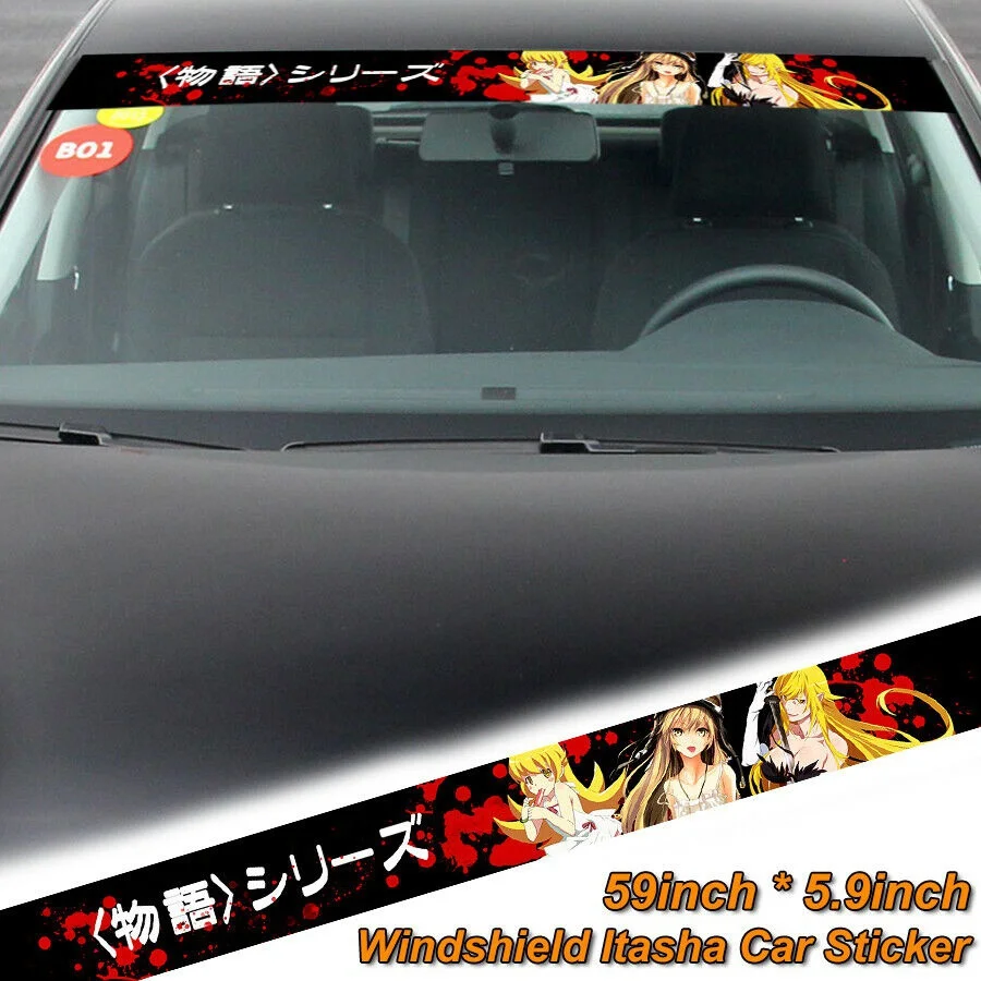 Для 59 "Monogatari Series Itasha автомобильные наклейки аниме печатные лобовое стекло виниловые наклейки
Для 59 "Monogatari Series Itasha автомобильные наклейки аниме печатные лобовое стекло виниловые наклейки