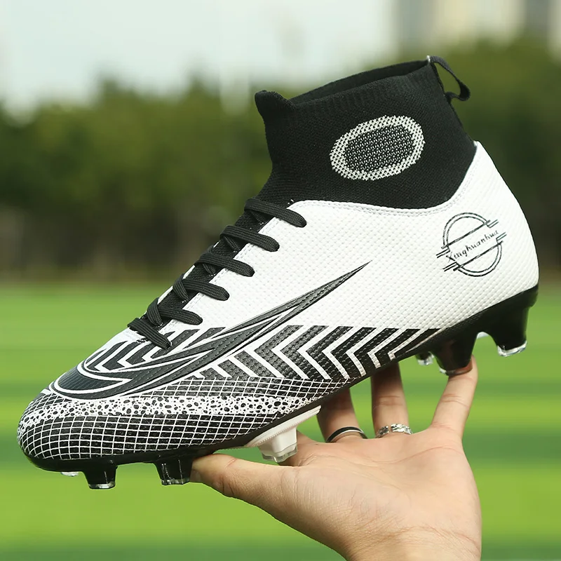 Direct Selling Unisex High Ankle Long Nail Broken Nail Training Football Shoes Outdoor Grass Non-slip Breathable Football Shoes
Direct Selling Unisex High Ankle Long Nail Broken Nail Training Football Shoes Outdoor Grass Non-slip Breathable Football Shoes