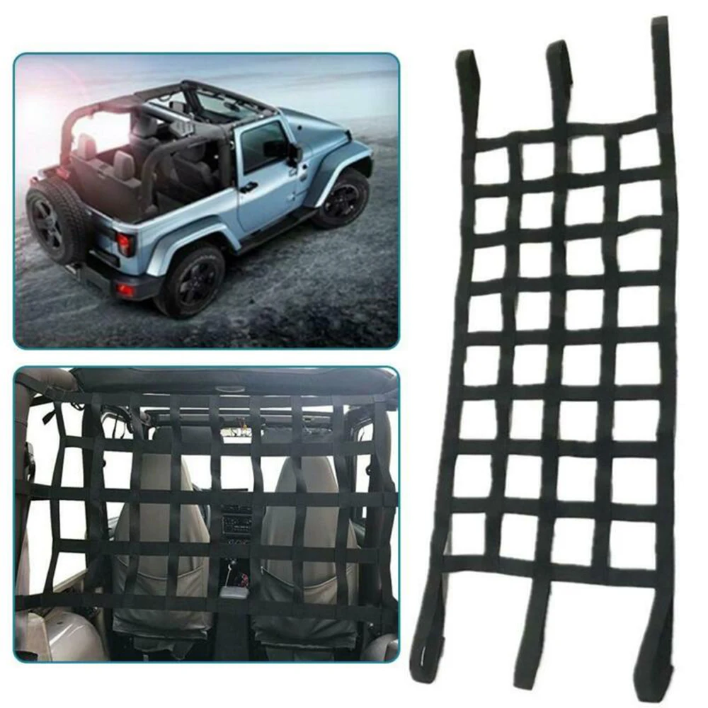 59.84 * 16.93in Car Multifunction Roof Net Cargo Storage Grid Clutter Organizer For Jeep Wrangler TJ JK JL
59.84 * 16.93in Car Multifunction Roof Net Cargo Storage Grid Clutter Organizer For Jeep Wrangler TJ JK JL