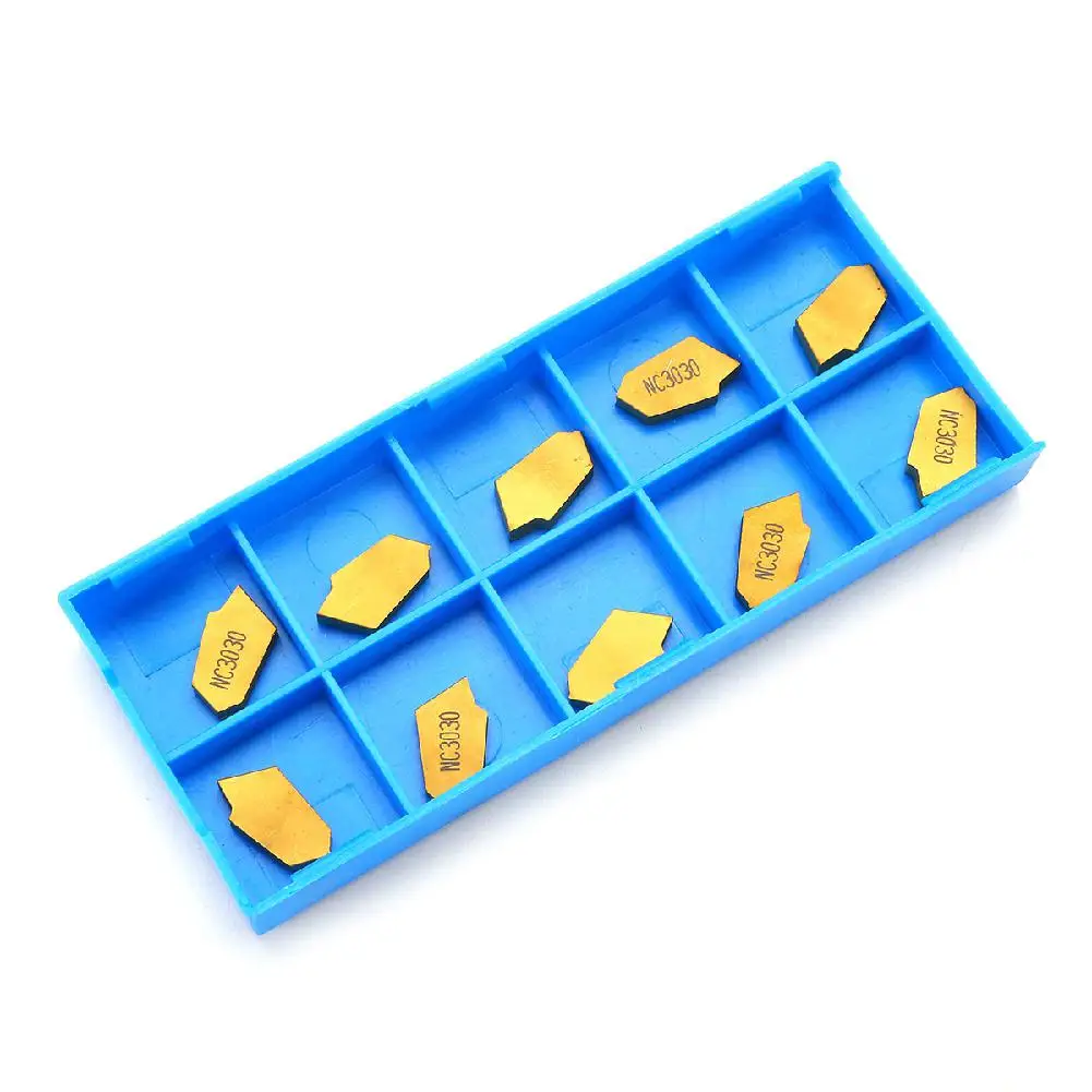 10pcs 3mm GTN3 CNC Parting Off Tips Carbide Inserts NC3030 Cutting Turning Tool
10pcs 3mm GTN3 CNC Parting Off Tips Carbide Inserts NC3030 Cutting Turning Tool