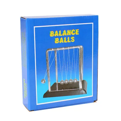 Conservation of Energy Physics Newton Pendulum, square large, medium and small 3 elastic touch ball model pendulum pieces, novel
Conservation of Energy Physics Newton Pendulum, square large, medium and small 3 elastic touch ball model pendulum pieces, novel