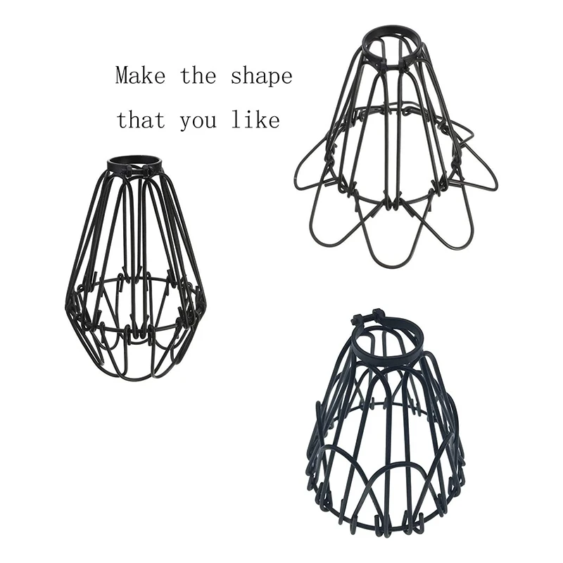 3 Pcs Iron Bulb Guard Lamp Cage, Ceiling Fan and Light Bulb Covers, Industrial Vintage Style Hanging Pendant Light Fixture Lamp
3 Pcs Iron Bulb Guard Lamp Cage, Ceiling Fan and Light Bulb Covers, Industrial Vintage Style Hanging Pendant Light Fixture Lamp