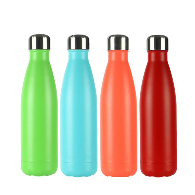 Stainless steel spray coke bottle glitter powder double-layer sports bottle gift spray gradient color thermos mug customization
Stainless steel spray coke bottle glitter powder double-layer sports bottle gift spray gradient color thermos mug customization