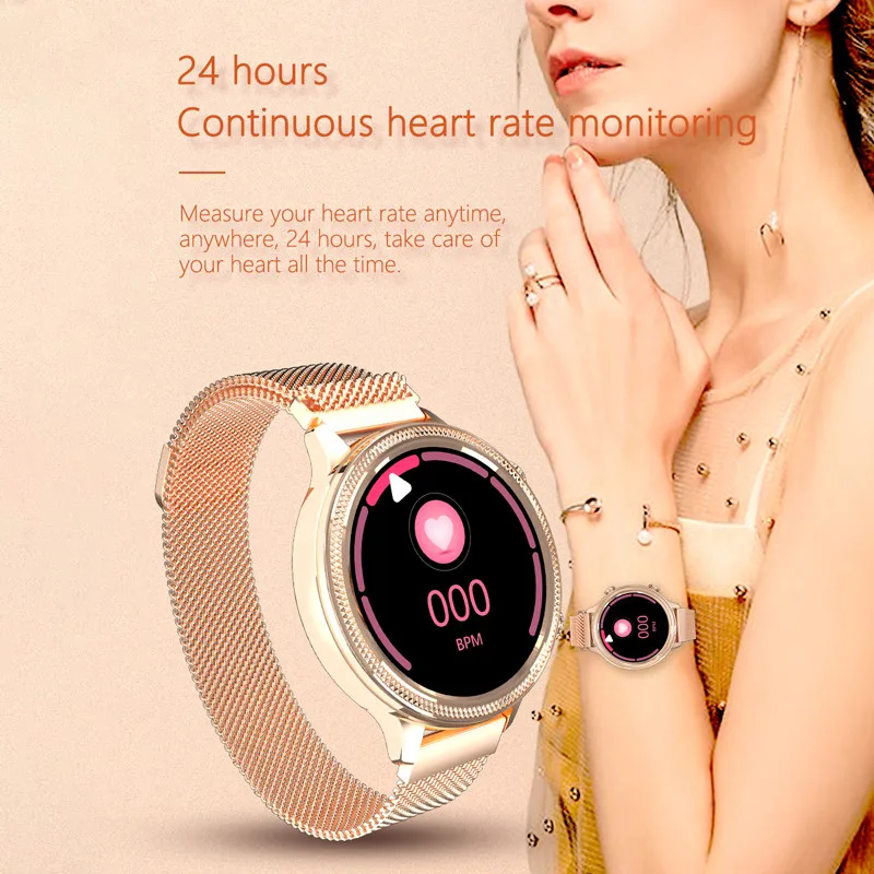 M3 Women Stylish Smart Watch Fitness Tracker support Heart Rate Blood Pressure Clock Smartwatch for IOS Android
M3 Women Stylish Smart Watch Fitness Tracker support Heart Rate Blood Pressure Clock Smartwatch for IOS Android