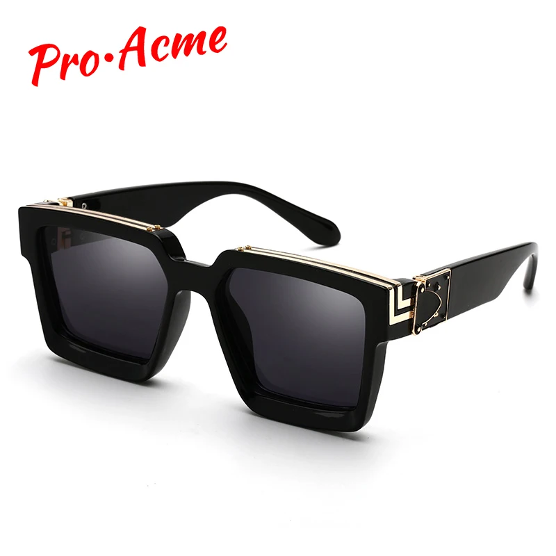 Pro Acme Luxury Brand Designer Square Sunglasses Men Women 2020 Fashion Thick Frame Glasses Mens UV400 Male Celebrity PD1399
Pro Acme Luxury Brand Designer Square Sunglasses Men Women 2020 Fashion Thick Frame Glasses Mens UV400 Male Celebrity PD1399