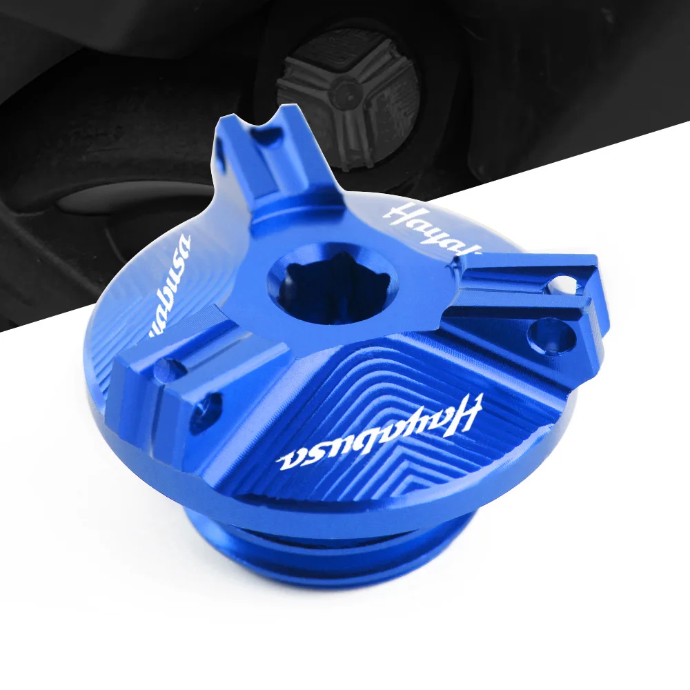 For SUZUKI HAYABUSA GSX1300R 1999-2017 2018 Motorcycle CNC Aluminum Oil Filler Cap Cover
For SUZUKI HAYABUSA GSX1300R 1999-2017 2018 Motorcycle CNC Aluminum Oil Filler Cap Cover