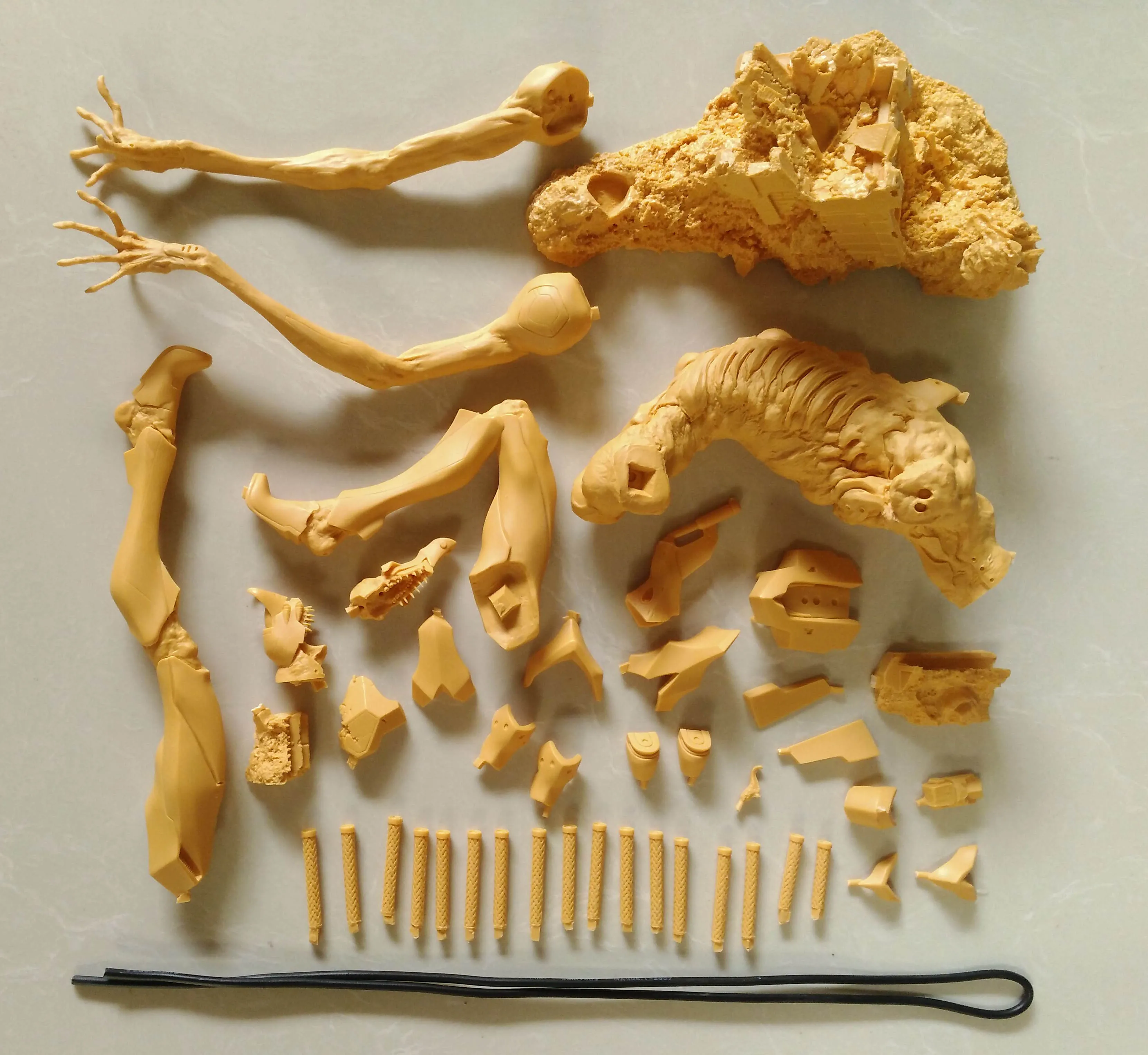 Anime statue GK hand-made resin white mold WF2016 summer EVA No. 2 animalization white mold spot 
Anime statue GK hand-made resin white mold WF2016 summer EVA No. 2 animalization white mold spot