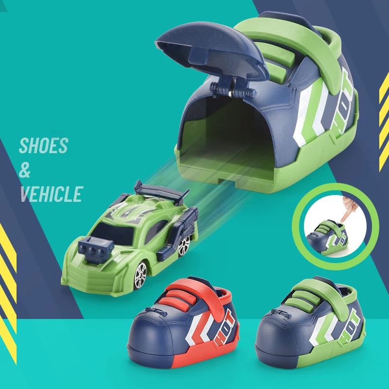 Kids 2in1 Novelty Ejection Running Shoes Press Inertia Ejection Car Toys for Children Vehicle Shooting Racing Car Game Toys Gift
Kids 2in1 Novelty Ejection Running Shoes Press Inertia Ejection Car Toys for Children Vehicle Shooting Racing Car Game Toys Gift