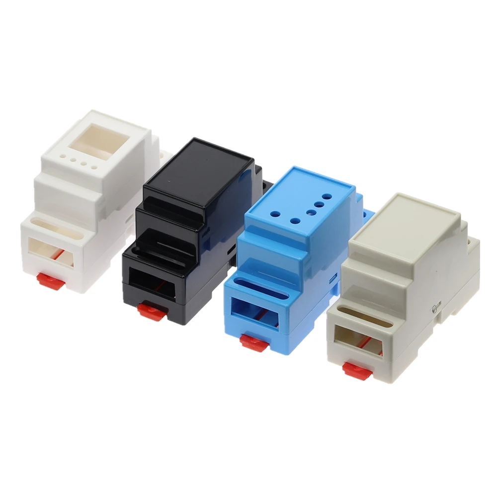 1PC 35-Rail Mounting Instrument Housing 88x37x59mm Plastic Electronics Box Project Case DIN Rail PLC Junction Box
1PC 35-Rail Mounting Instrument Housing 88x37x59mm Plastic Electronics Box Project Case DIN Rail PLC Junction Box