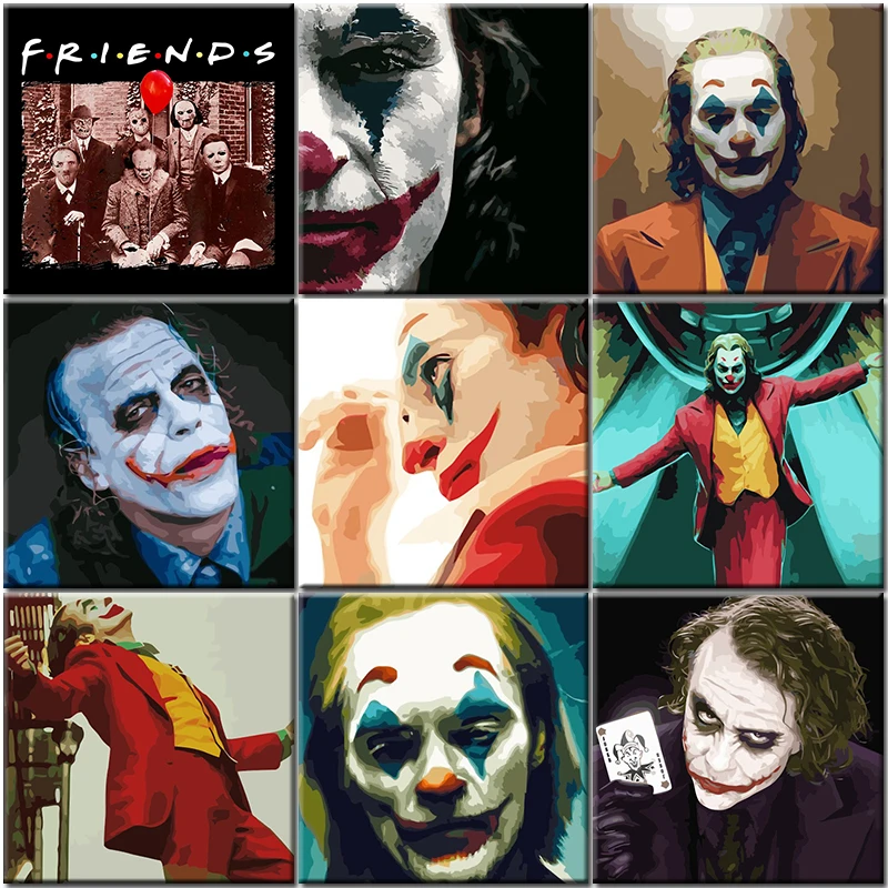 Clown Oil Painting By Numbers Pictures Set On Canvas With Frame Kits For Adults Drawing Coloring Paint By Number Home Decoration
Clown Oil Painting By Numbers Pictures Set On Canvas With Frame Kits For Adults Drawing Coloring Paint By Number Home Decoration