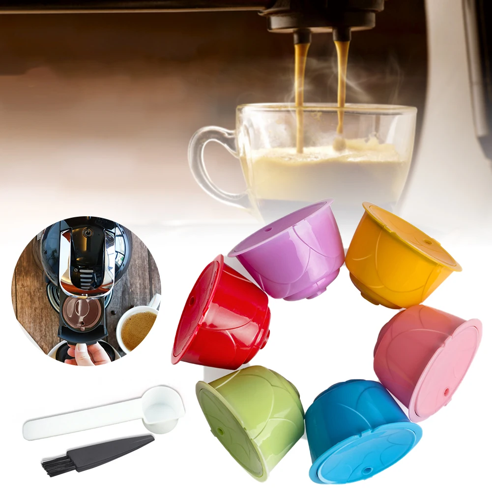 1PC Coffee Machine Reusable Capsule Coffee Cup Filter For Coffee Cup Holder Pod Strainer for Dolce Gusto
1PC Coffee Machine Reusable Capsule Coffee Cup Filter For Coffee Cup Holder Pod Strainer for Dolce Gusto