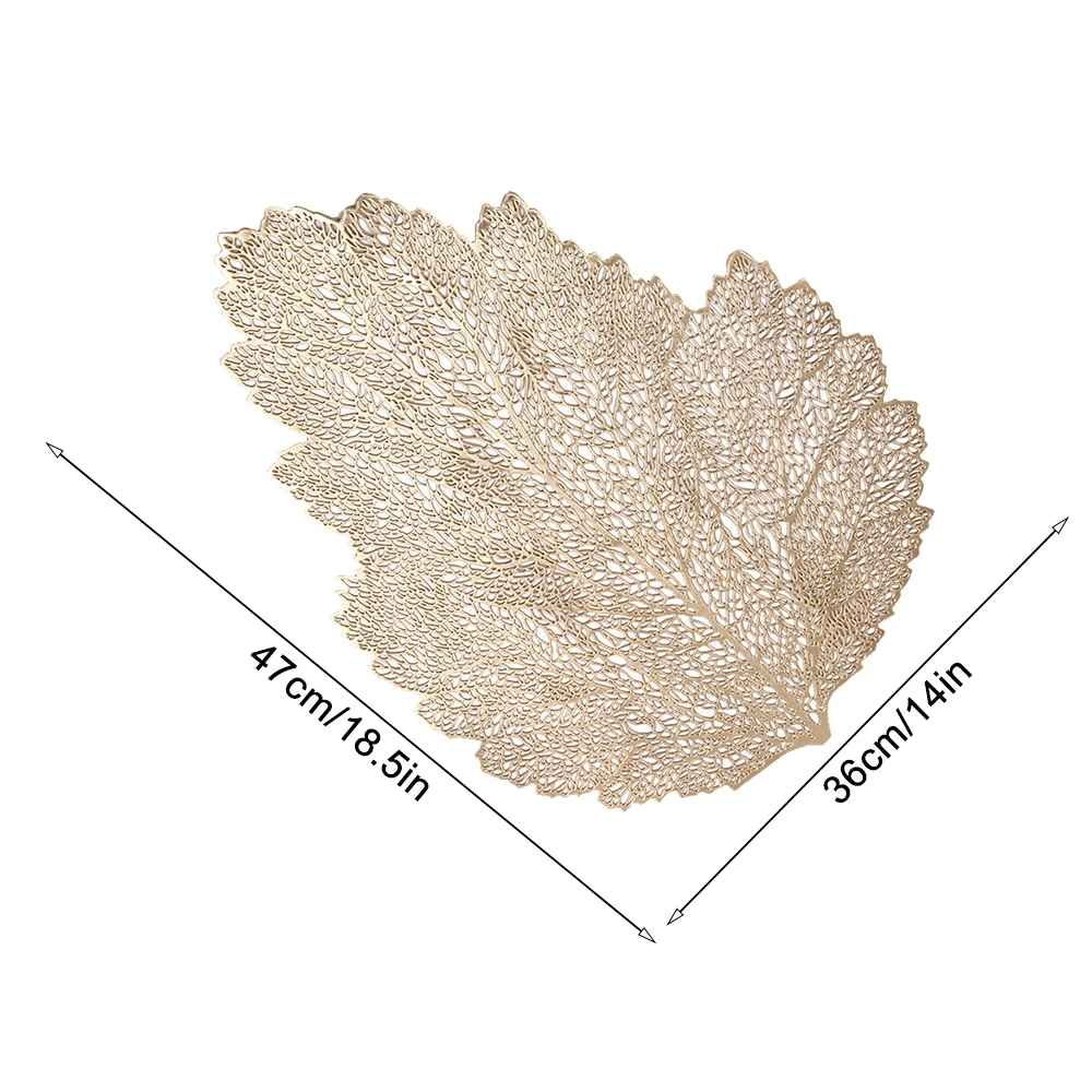 Creative European-Style Hollow Leaf Tableware Table Placemat Table Placemat Plant Coaster Kitchen Supplies Home Decoration
Creative European-Style Hollow Leaf Tableware Table Placemat Table Placemat Plant Coaster Kitchen Supplies Home Decoration