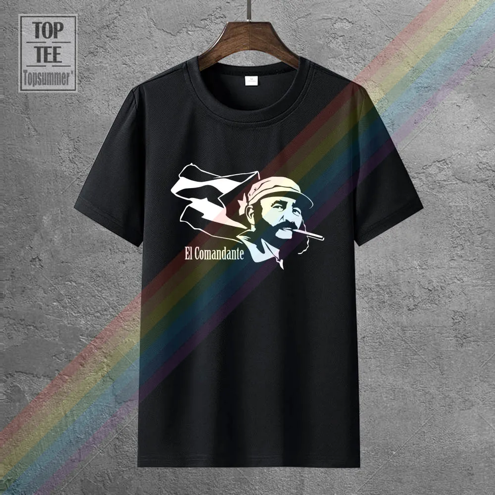 T Shirt Men Funny Casual Cotton Print T Shirt El Salvador Commander Fidel Castro, Cuba Communist Of Cuba Male Tee Shirt
T Shirt Men Funny Casual Cotton Print T Shirt El Salvador Commander Fidel Castro, Cuba Communist Of Cuba Male Tee Shirt