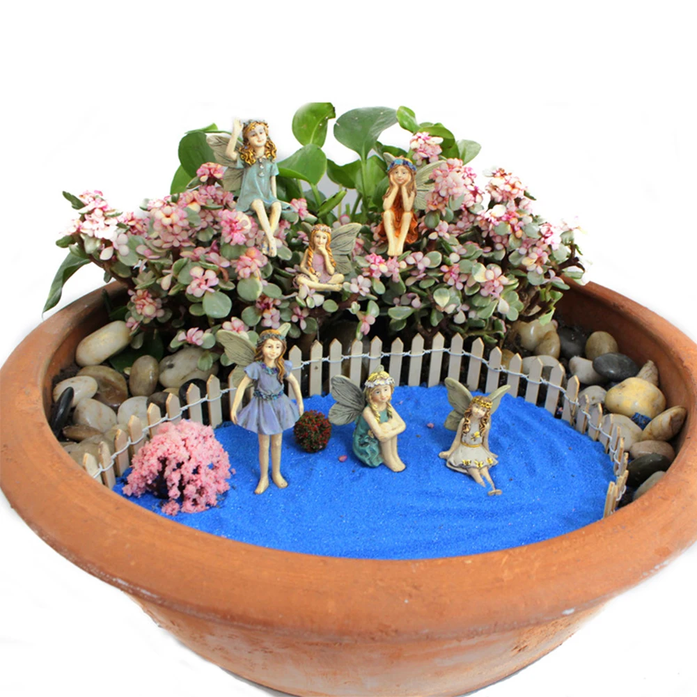 6PCS Fairy Statue Resin Garden Decoration Fairy Figurines Resin Fairy Statue for Home Decor Indoor Garden Yard Ornaments Supply
6PCS Fairy Statue Resin Garden Decoration Fairy Figurines Resin Fairy Statue for Home Decor Indoor Garden Yard Ornaments Supply