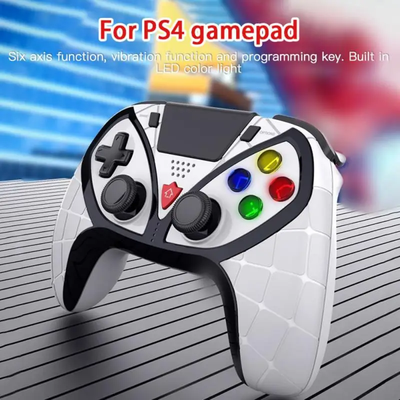 Bluetooth Gamepad With LED Light Wireless Gamepad For Play Station4 3 Video Game USB Joystick Switch Equipped With 3.5mm Jack
Bluetooth Gamepad With LED Light Wireless Gamepad For Play Station4 3 Video Game USB Joystick Switch Equipped With 3.5mm Jack
