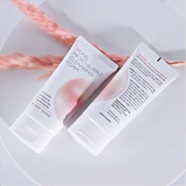 Пенка для умывания Pearl Micro Bubble Cleansing Foam Описание May Island|Чистящие средства| |