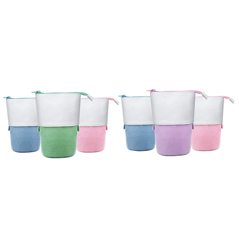 3 шт., холщовый чехол для карандашей, с молнией 
3 шт., холщовый чехол для карандашей, с молнией