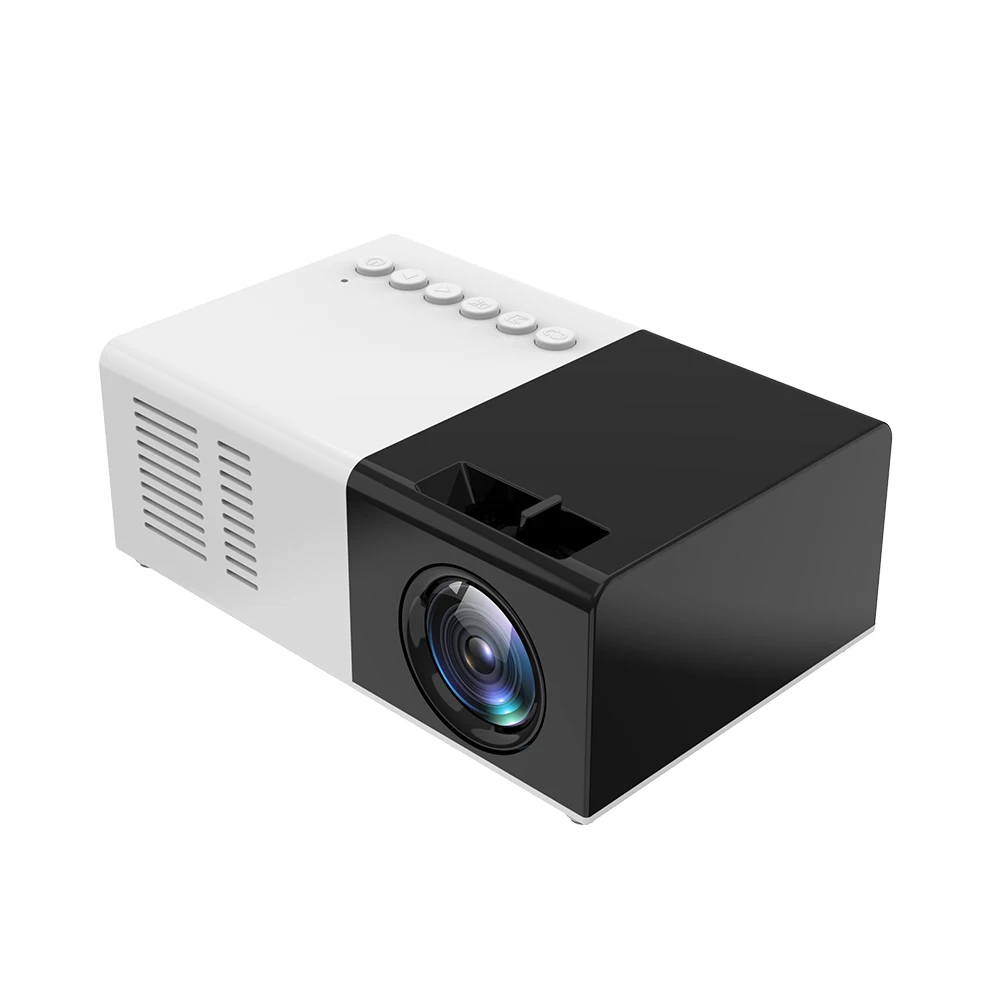 Мини-проектор J9 с поддержкой 1080P мини-проектор AV USB sd-карта портативный карманный |