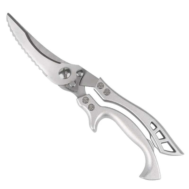 Kitchen Powerful Chicken Bone Scissors Chicken Duck Fish Cutter Shears Stainless Steel Scissors Scale Clean Cook Scissors Knife
Kitchen Powerful Chicken Bone Scissors Chicken Duck Fish Cutter Shears Stainless Steel Scissors Scale Clean Cook Scissors Knife