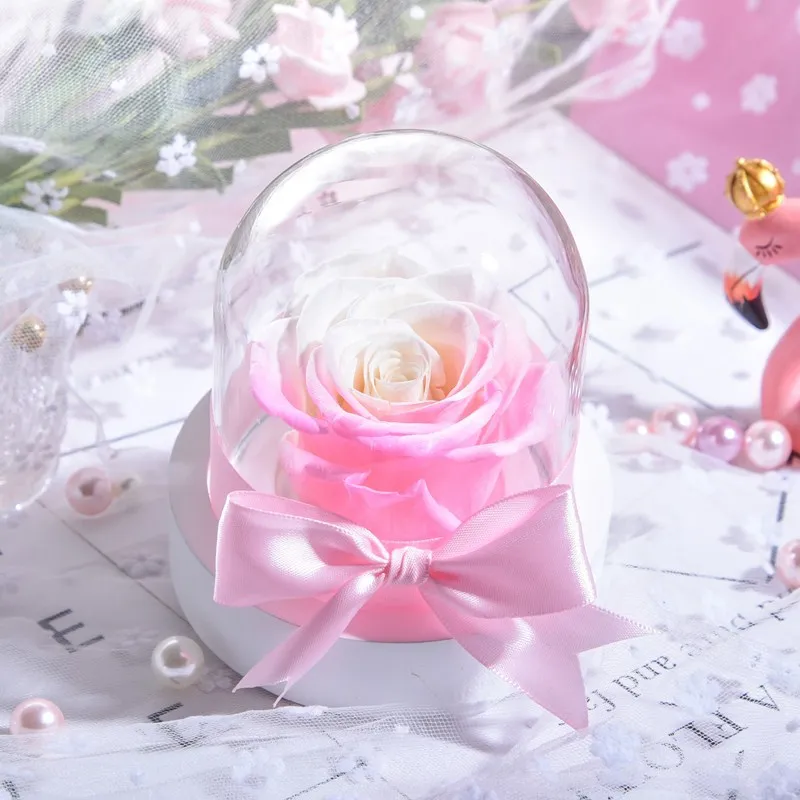 new the beast and the beauty rose in glass dome dried flower real flowers for teacher's Valentine's day Christmas birthday gift
new the beast and the beauty rose in glass dome dried flower real flowers for teacher's Valentine's day Christmas birthday gift