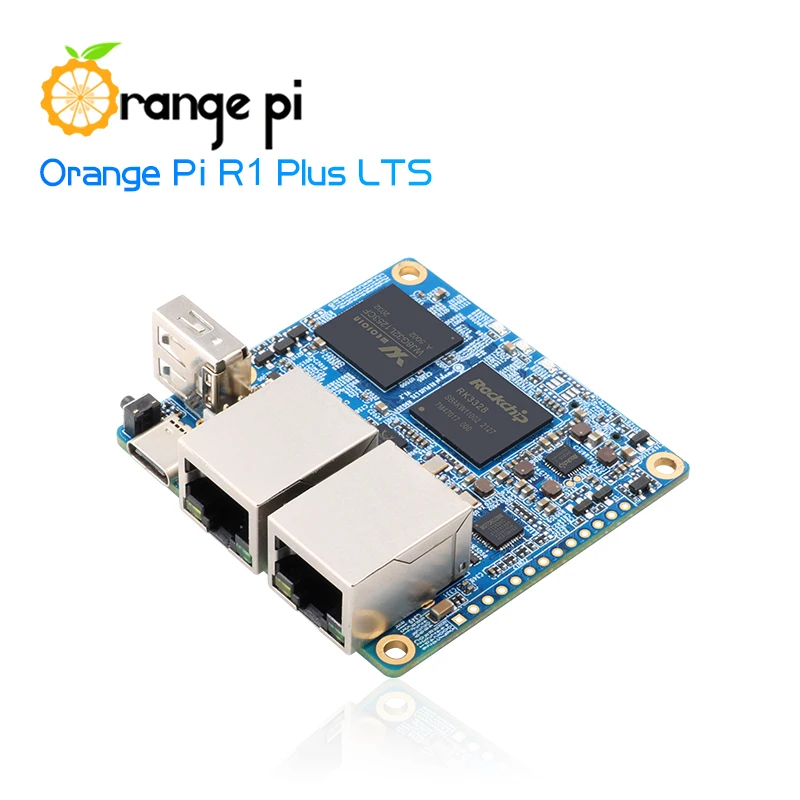 Orange Pi R1 Plus LTS 1 ГБ ОЗУ использует Rockchip RK3328 компьютер с открытым исходным кодом