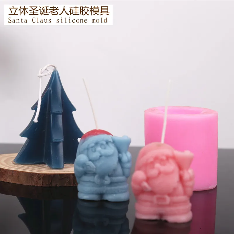Christmas Silicone Candle Mold 3D Santa Claus Shaped Handmade Soap Resin Clay Mould Chocolate Cake Decorating Tools
Christmas Silicone Candle Mold 3D Santa Claus Shaped Handmade Soap Resin Clay Mould Chocolate Cake Decorating Tools