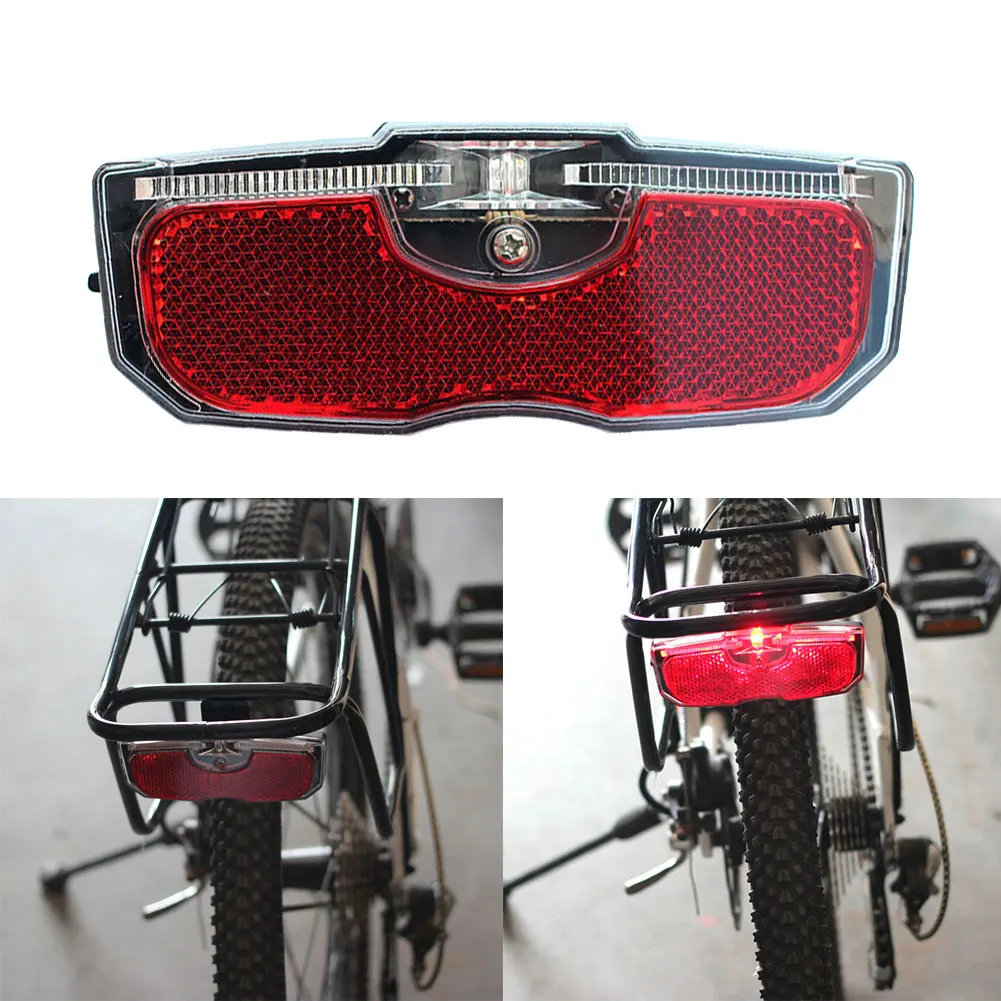 Bike Cycling Bicycle Rear Reflector Tail Light For Luggage Rack NO Battery Aluminum Alloy Reflective Taillight Accessories
Bike Cycling Bicycle Rear Reflector Tail Light For Luggage Rack NO Battery Aluminum Alloy Reflective Taillight Accessories